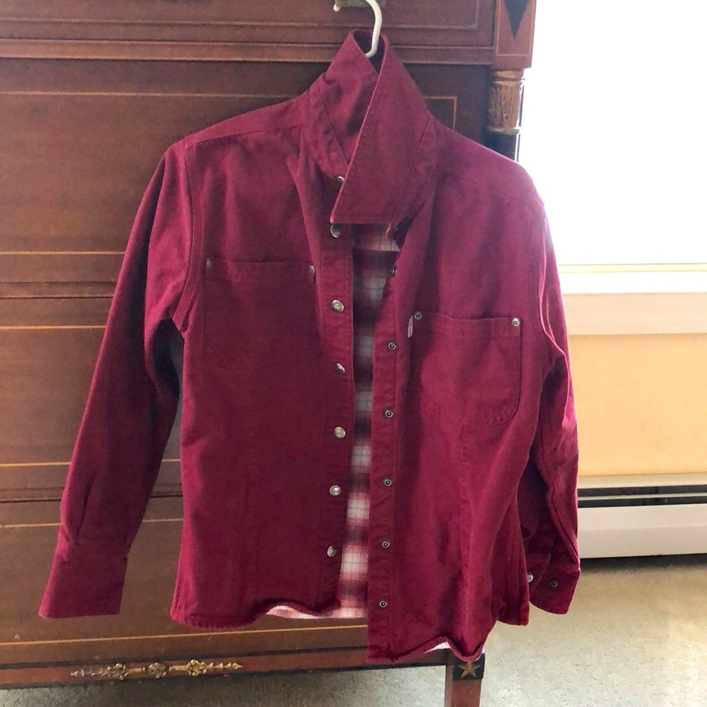 Carhartt canvas shammy shirt